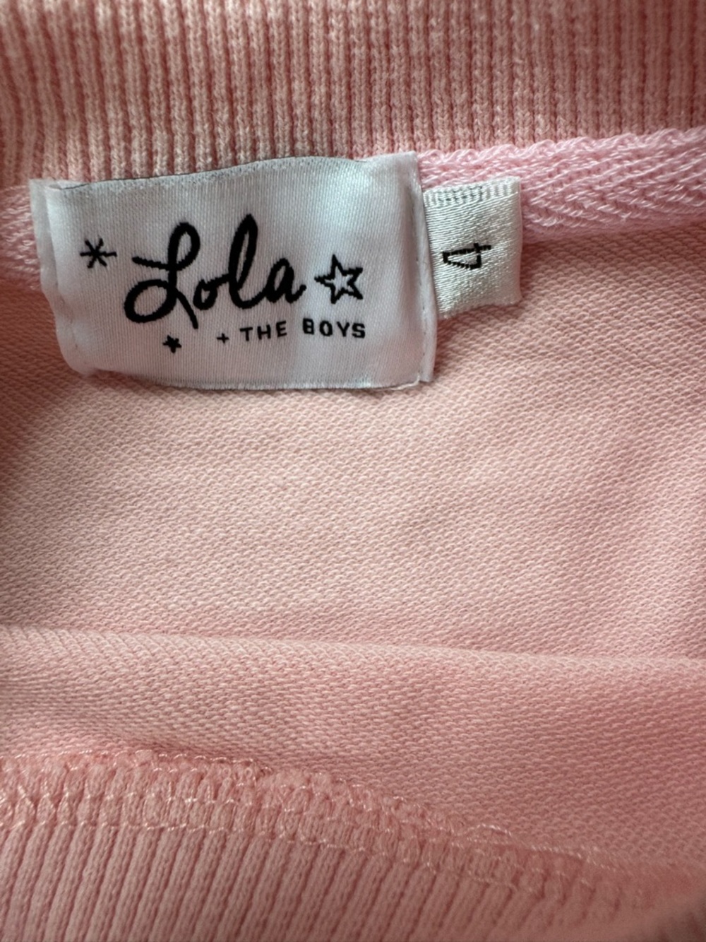 Lola + The Boys Pink Cherry Sequin Kids Set - 4 - Picture 2 of 4
